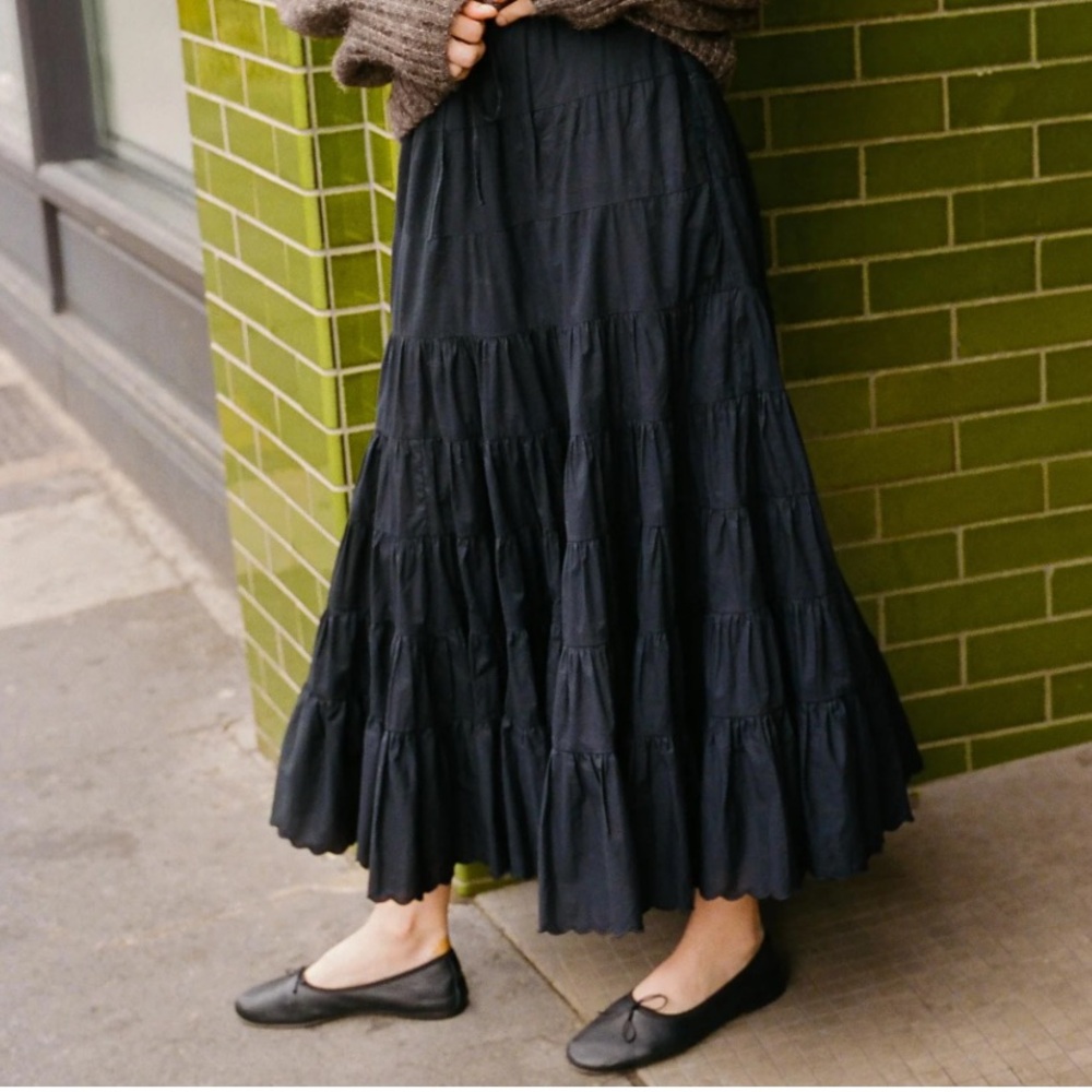 Christy Dawn Darby skirt in Black XS